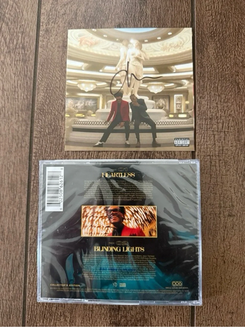 The Weeknd SIGNED / AUTOGRAPHED Collectors CD 13 HEARTLESS BLINDING LIGHTS